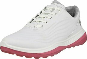 Ecco LT1 Womens Golf Shoes White/Bubblegum 40