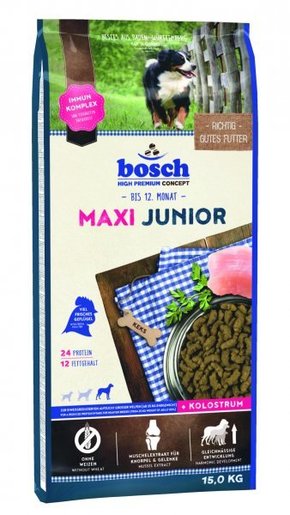 Bosch hrana za pasje mladiče srednje velikih pasem Maxi Junior