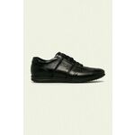 Čevlji Wojas črna barva - črna. Čevlji iz kolekcije Wojas. Model izdelan iz naravnega usnja.