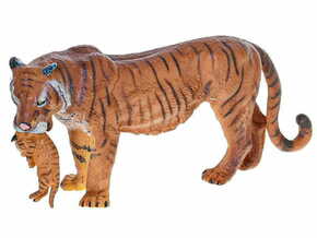 WEBHIDDENBRAND Zoolandia tiger z mladičem 15 cm