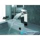 Kopalniška armatura za umivalnik z obliko slapa | Predstavljamo vam elegantna kopalniška pipa EYN 103 (Barva - zaključni sloj: Krom, Pritrditev: Na um