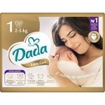 DADA Extra Care Plenice za enkratno uporabo 1 Novorojenček (2-5 kg) 26 kos