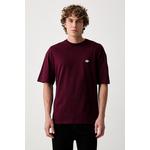 adidas Originals kratka majica moška bombažna NCLR Loose bordo LI2473