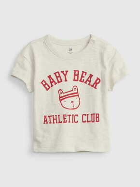 Gap Otroške Majica Dojenčki bear 3-6M