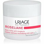 Uriage Roséliane Visible Redness-Neutralizing Rich Care pomirjujoča krema proti rdečici na obrazu 50 ml
