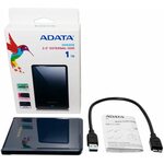 ADATA zunanji HDD HV620S 1TB 2.5` USB3.0, zunanji HDD, modra