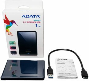 ADATA zunanji HDD HV620S 1TB 2.5` USB3.0