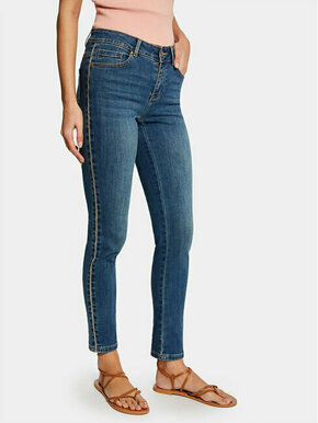 Morgan Jeans hlače 231-PCLEM Modra Slim Fit