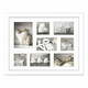 Bel okvir za 8 fotografij Styler Galeria Malmo, 51 x 41 cm