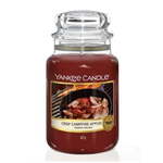 Yankee Candle Aromatična sveča Classic Crisp Campfire Jabolka 623 g