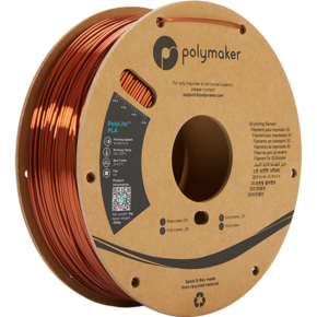 Polymaker PolyLite Silk PLA Bronze - 1