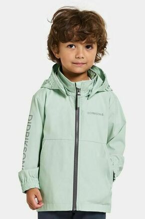Otroška jakna Didriksons HALLON KIDS JKT turkizna barva - turkizna. Otroška jakna iz kolekcije Didriksons. Prehoden model