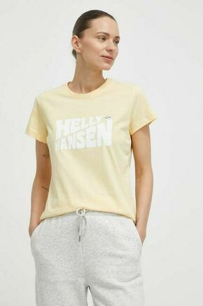 Bombažna kratka majica Helly Hansen ženski