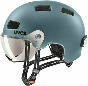 UVEX Rush Visor Deep Turquoise Matt 58-61 Kolesarska čelada
