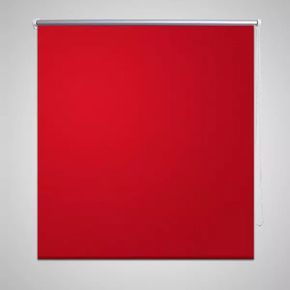 VidaXL Zatemnitvena Rolo Žaluzija 40 x 100 cm Rdeče barve