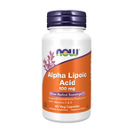 Alfa Lipoična kislina NOW, 100 mg (60 kapsul)
