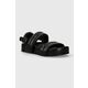 Usnjeni sandali AGL JANE ženski, črna barva, D685004PGSOFTY0000 - črna. Sandali iz kolekcije AGL. Model je izdelan iz naravnega usnja. Model z mehkim, oblikovanim vložkom zagotavlja udobje.