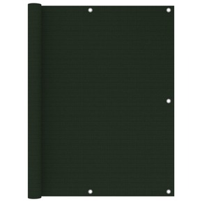 Balkonsko platno temno zeleno 120x300 cm HDPE
