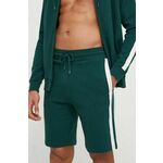 Kratke hlače lounge Tommy Hilfiger zelena barva - zelena. Kratke hlače iz kolekcije Tommy Hilfiger. Model izdelan iz tanke, elastične pletenine. Model iz zračne bombažne tkanine.