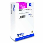 EPSON T7553 (C13T755340), originalna kartuša, purpurna, 4000 strani, Za tiskalnik: EPSON WORKFORCE WF8010DW, EPSON WORKFORCE WF8090DW, EPSON