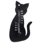 shumee Zunanji stenski termometer Nature Black Cat
