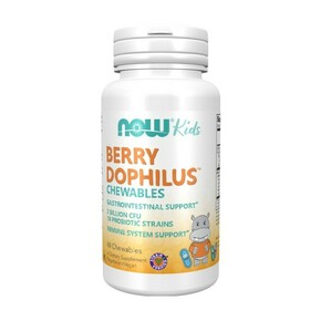 Probiotiki za otroke BerryDophilus NOW (60 žvečljivih tablet)