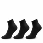 Set 3 parov moških nizkih nogavic Vans Classic Ankle VN000FV7BLK1 Črna