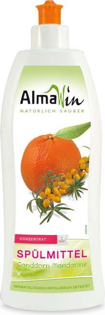 Almawin Detergent za pomivanje z rakitovcem in mandarinami - 500 ml