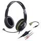 Genius HS-400A slušalke, 3.5 mm, zelene, 102dB/mW, mikrofon