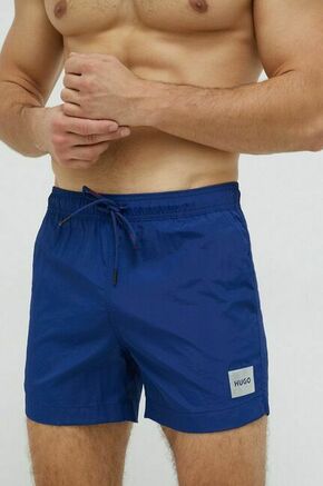 Kopalne kratke hlače HUGO - modra. Kratke hlače za kopanje iz kolekcije HUGO. Model izdelan iz hitrosušečega materiala.