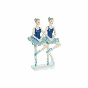 NEW Okrasna Figura DKD Home Decor Modra Romantično Baletni Plesalec 14 x 7