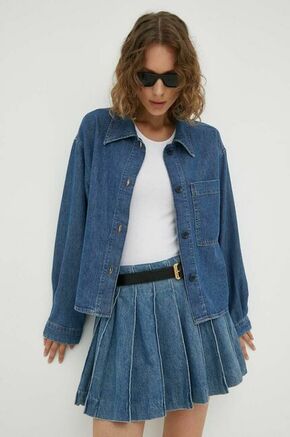 Jeans srajca Marc O'Polo ženska - modra. Srajca iz kolekcije Marc O'Polo