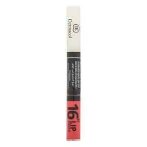 Dermacol 16H Lip Colour dvofazna šminka in glos za ustnice 2v1 7.1 ml Odtenek 36