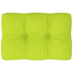 Vidaxl Blazina za kavč iz palet svetlo zelena 60x40x10 cm