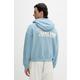 Guess Jeans pulover s kapuco moški bombažen modra M6GQB6.KCPR1