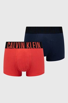 Calvin Klein Moška 2-pack Oprijete boksarice Modra S