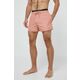 Kopalne kratke hlače Calvin Klein roza barva - roza. Kopalne kratke hlače iz kolekcije Calvin Klein, izdelane iz gladke tkanine. Model iz lahkega materiala, ki se hitro suši.