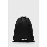 Nahrbtnik Fila Lodi črna barva, FBU0128 - črna. Nahrbtnik tipa vreča iz kolekcije Fila. Model izdelan iz tekstilnega materiala.