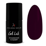 Juliana Nails Gel Lak Charming Cherry rdeča vijolična No.590 6ml