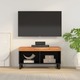vidaXL TV omarica 85x33x43,5 cm trden akacijev les