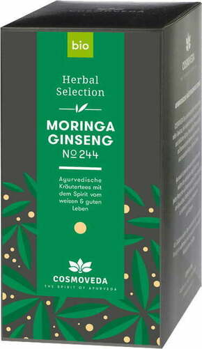Cosmoveda Bio čaj Moringa Ginseng - 25 vreč.