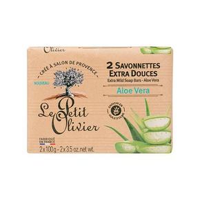 Le Petit Olivier Aloe Vera Extra Mild Soap trdo milo 200 g za ženske