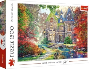 Trefl Puzzle Autumn Manor 1500 kosov