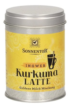Sonnentor Napitek-Kurkuma-Latte Ingver - Posoda