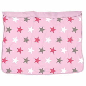 Dooky odeja Blanket Baby Pink / Pink Stars