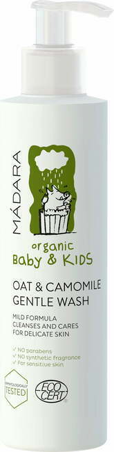 "Organic Baby &amp; Kids Oat &amp; Camomille Gentle Wash - 190 ml"