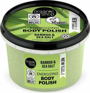 "Organic Shop Energizing Body Polish Bamboo &amp; Sea Salt - 250 ml"
