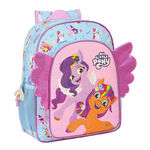 šolski nahrbtnik my little pony wild &amp; free 32 x 38 x 12 cm modra roza