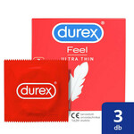 Durex Feel Ultra Thin - ultra realistični kondom (3 kosi)