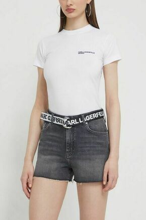 Jeans kratke hlače Karl Lagerfeld Jeans ženski
